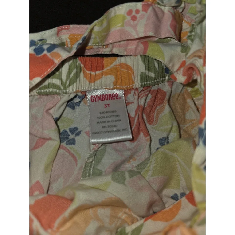 Gymboree beach shack floral romper size‎ 3t